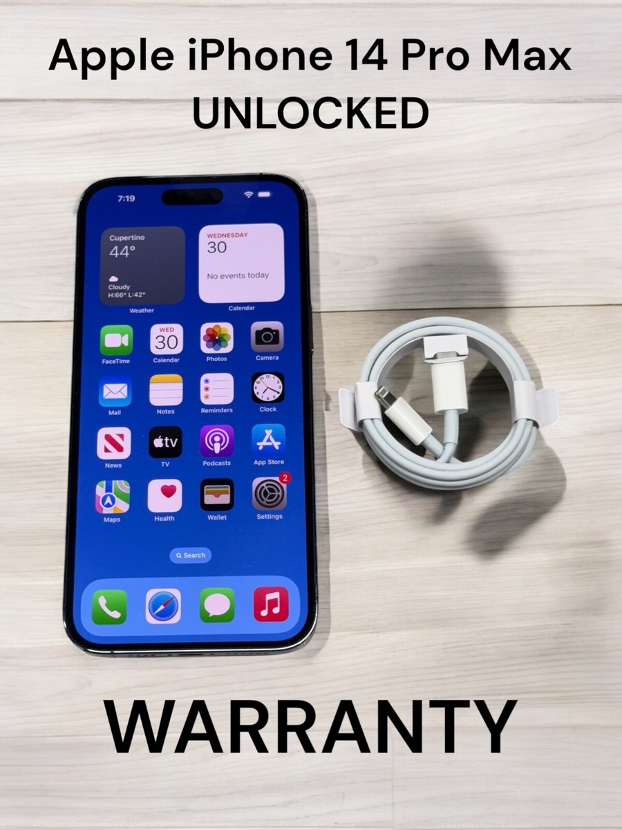 Apple iPhone 14 Pro Max - 128 GB - Purple Unlocked Verizon, AT&T