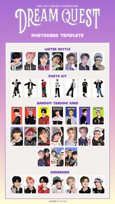 2025 NCT DREAM FANMEETING 'DREAM QUEST' OFFICIAL RANDOM TRADING