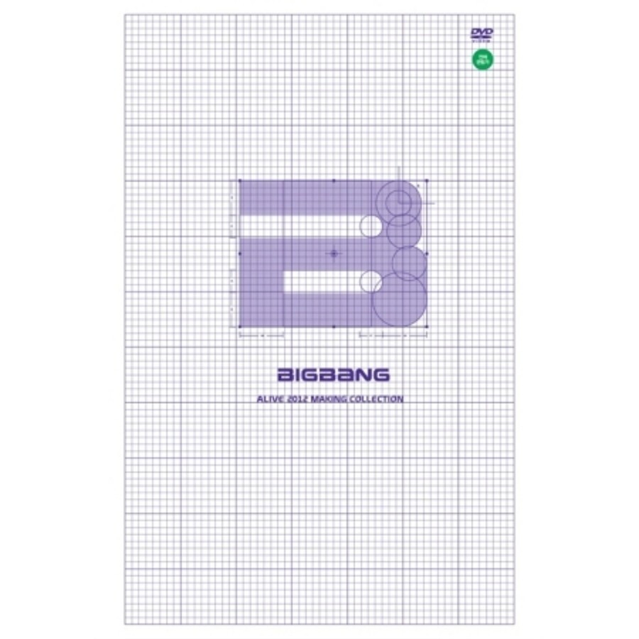 BIGBANG ALIVE 2012 MAKING COLLECTION REPACKAGE / 3 DVD DISC+2