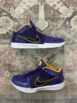 Nike Undefeated x Kobe 4 Protro Court Purple Size 13 193655860676
