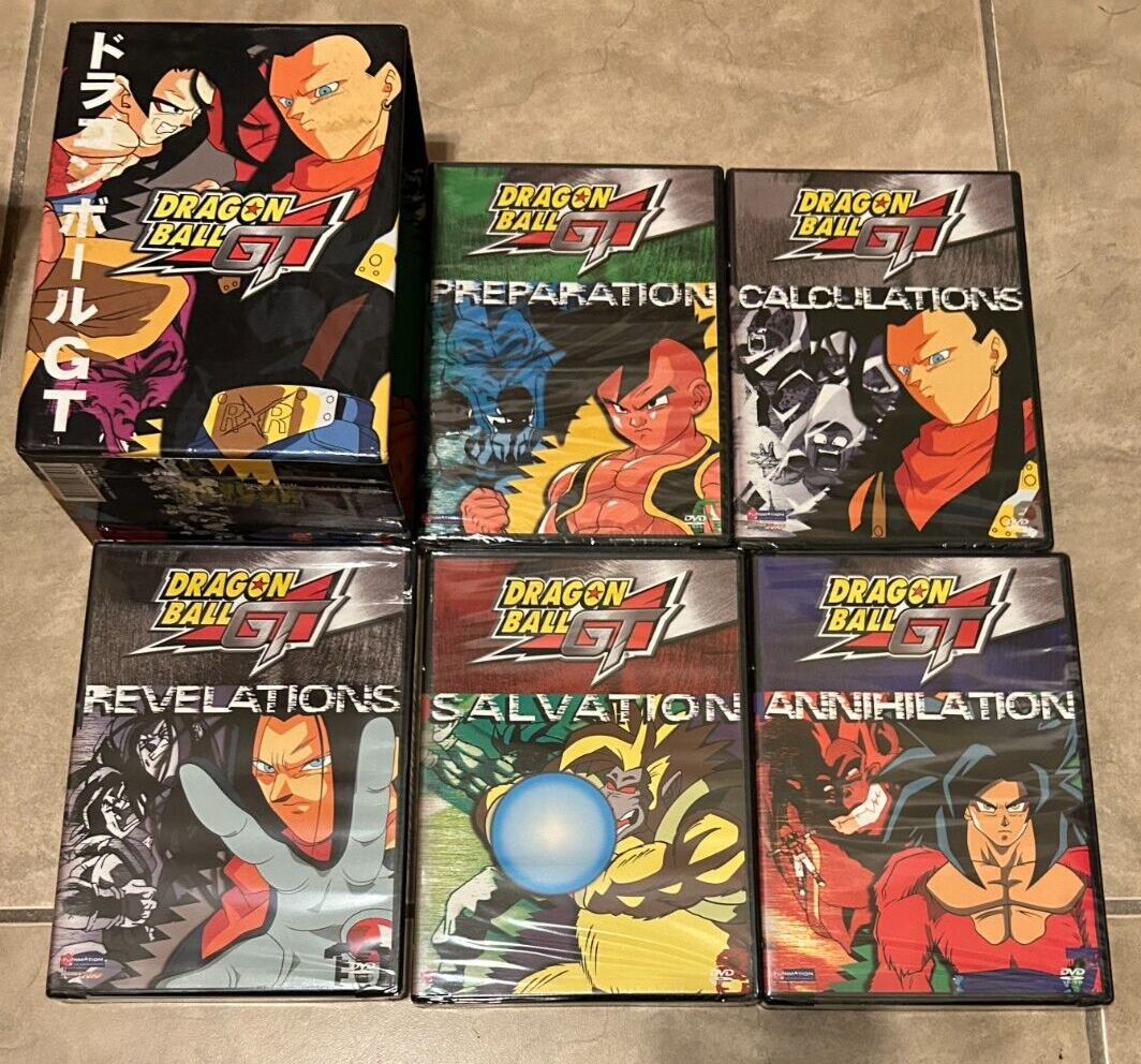 Dragon Ball GT - Box Set 2 (DVD, 2006, 5-Disc Set) for sale online