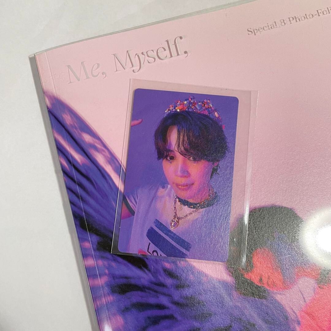BTS Jimin Special 8 Photo Folio Me Myself Photo Card crown