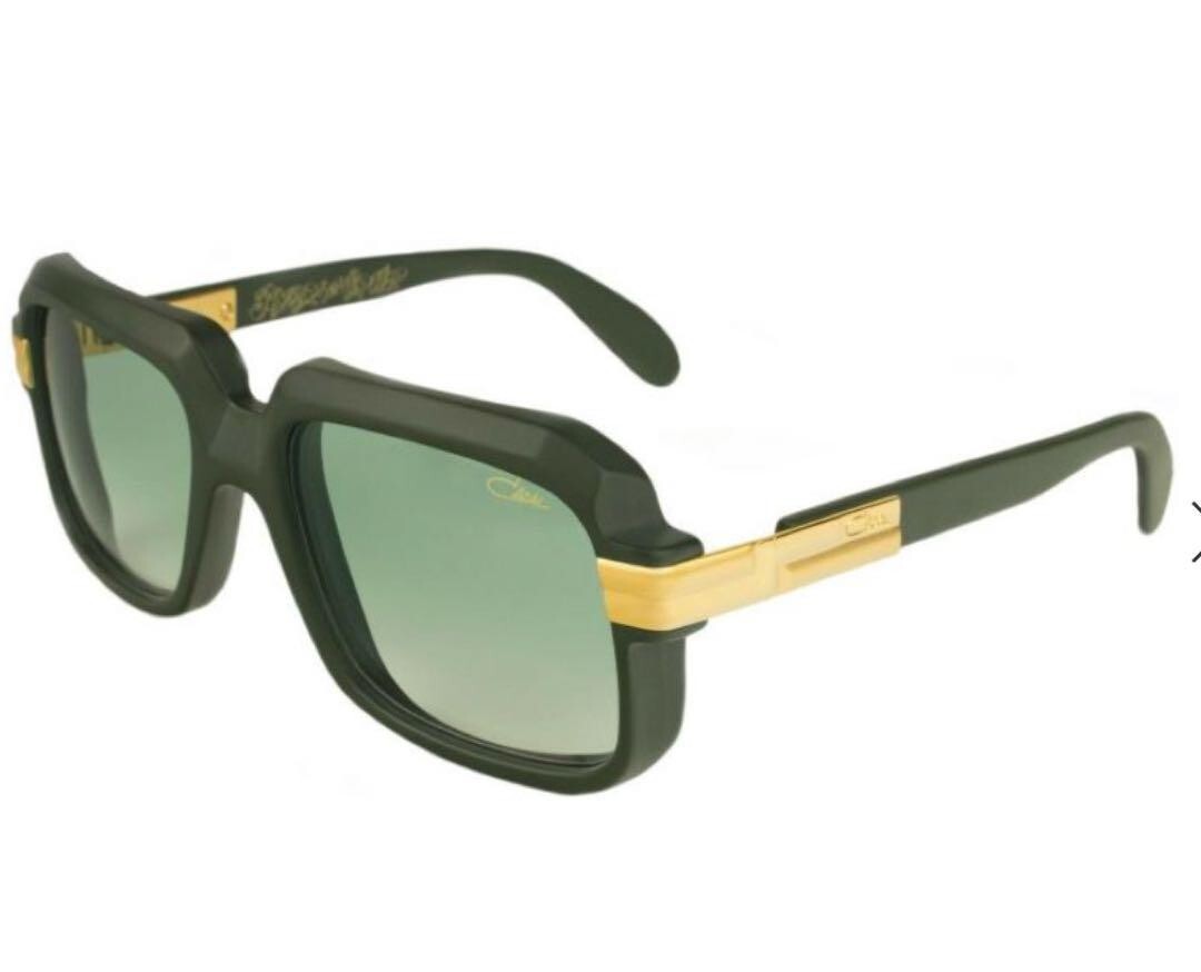 New CAZAL Legends 607-3 Limited Edition HIPHOP 50th Green Frame