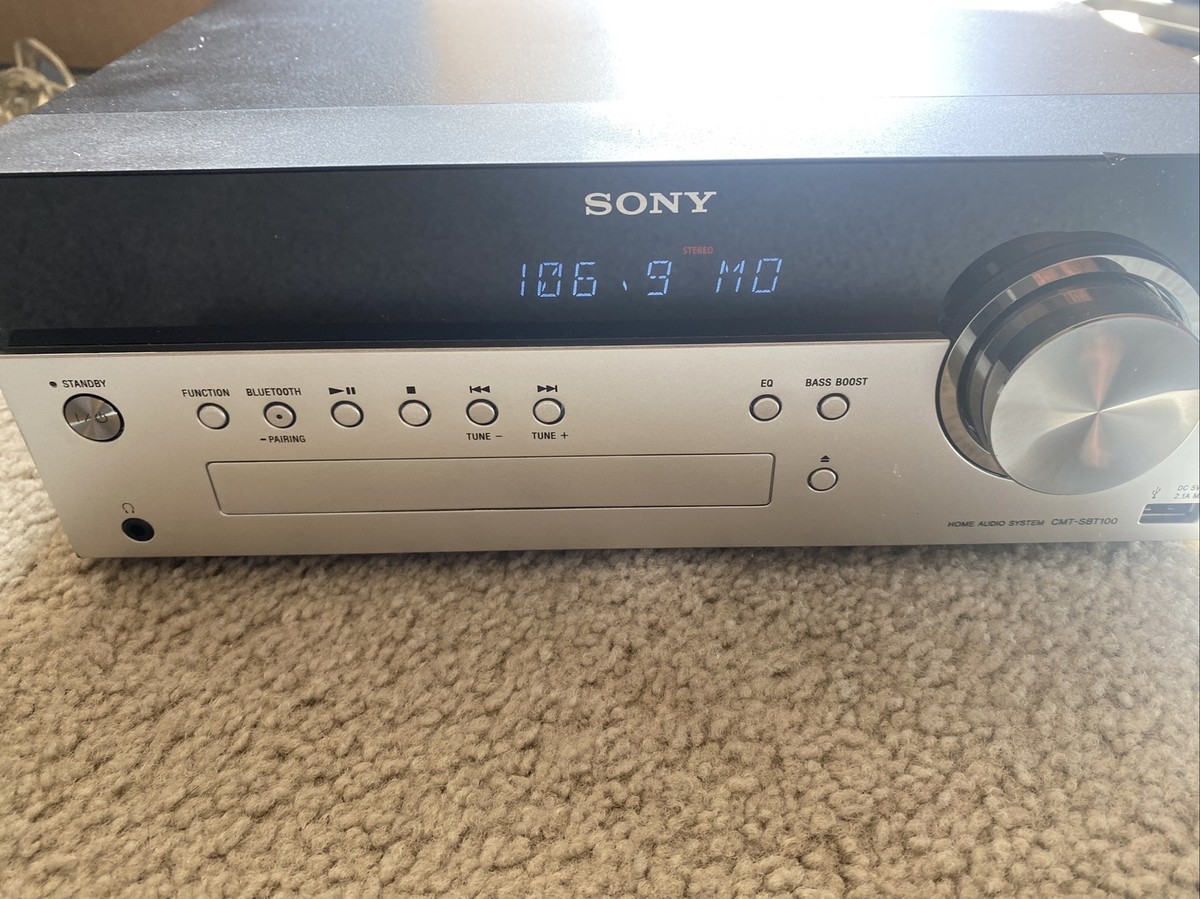 Sony HCD-SBT100 Bluetooth Micro Music System & Speakers (Tested