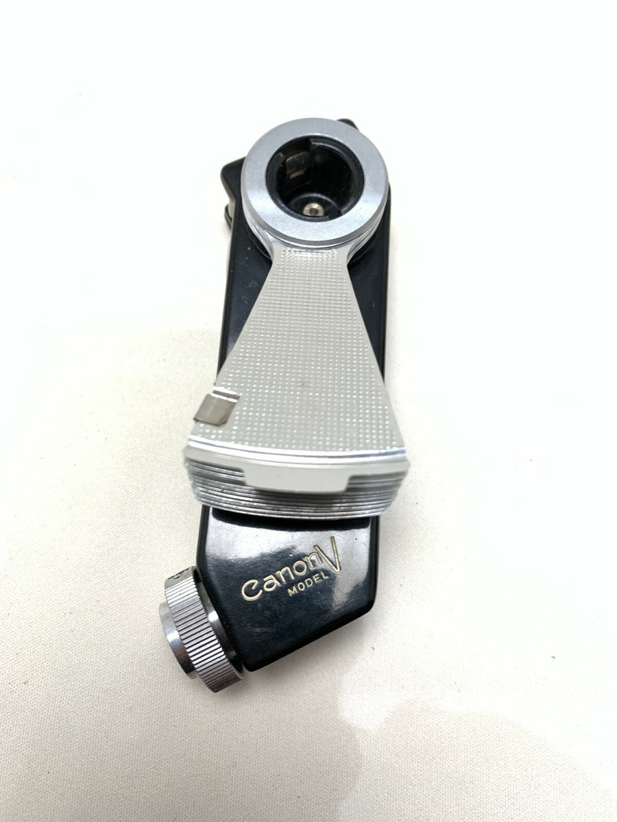 Canon Flash Unit Model V with Original Leather Case Canon V Series