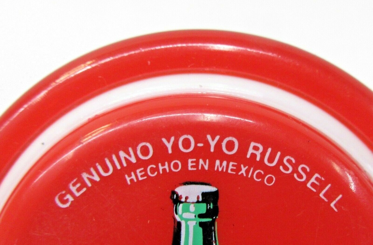 vintage Russell Super COCA COLA Soda toy yo-yo yoyo MEXICO mint