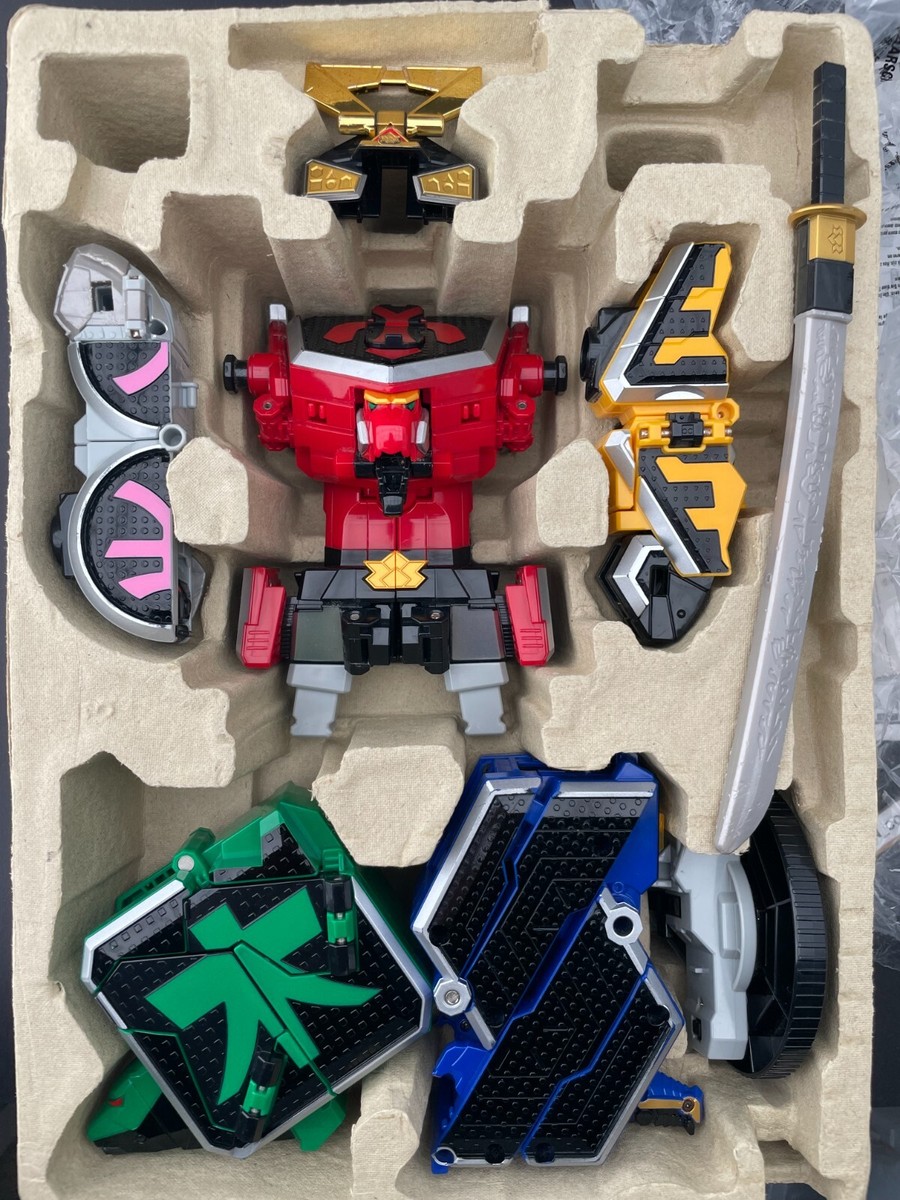 Shinkenger DX Power Rangers Shinken-oh Megazod Samurai Sentai