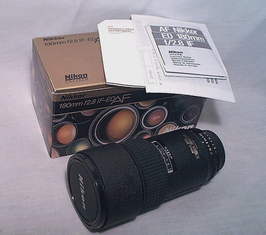 Nikon NIKKOR W 180mm Focal Camera Lenses for sale | eBay