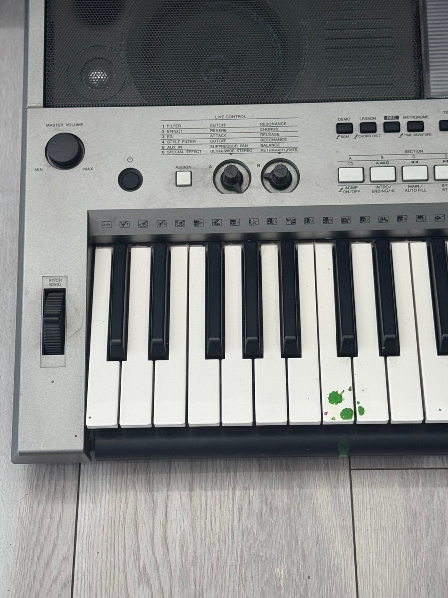 Yamaha PSR E443 61 Key Keyboard - Gray | eBay