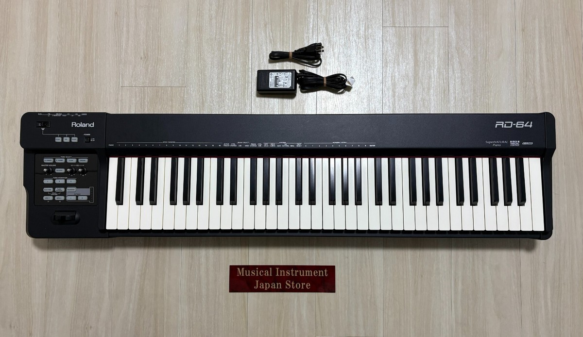 Roland RD-64 64-Key Digital Stage Piano Supernatural Piano with