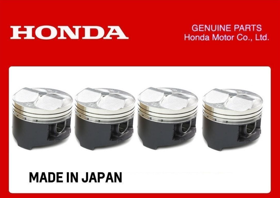 Honda Genuine OEM Civic Type R EK9 B16B Piston 4 PCS Set PCTX B16A