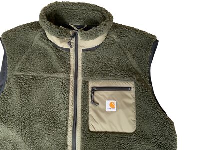 BRAND NEW - Carhartt WIP Prentis Vest Liner-Cypress/Seaweed-XXL