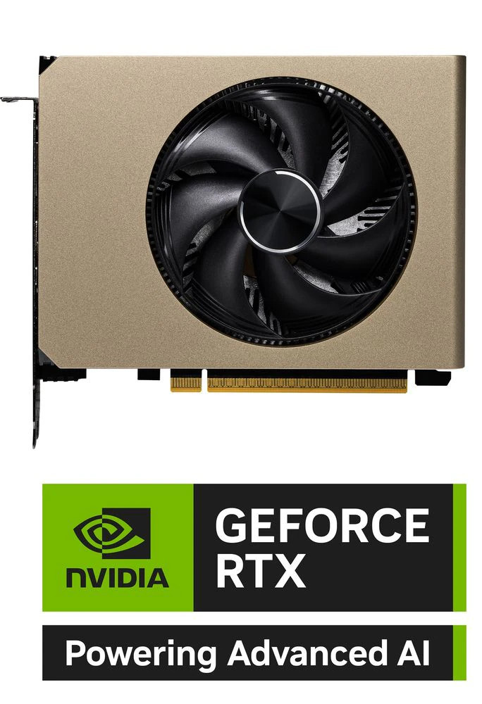MSI GeForce RTX 5060 8GB GDDR6 INSPIRE ITX OC Graphics Card PCIe