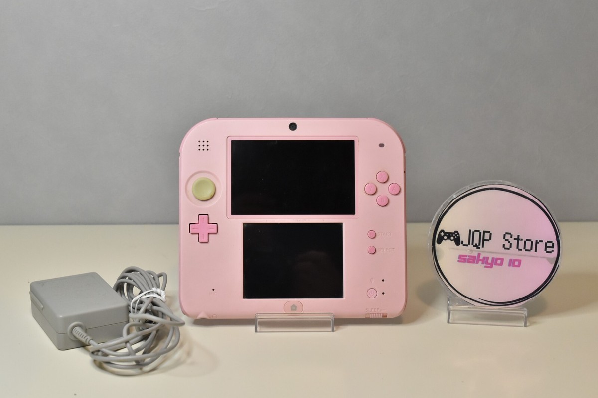Nintendo 2DS Pink Console with Stylus Japanese ver TESTED 【DDP