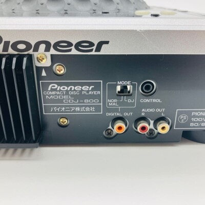 Pioneer CDJ-800 MK2 CD/Digital Media Player DJ Turntable Music