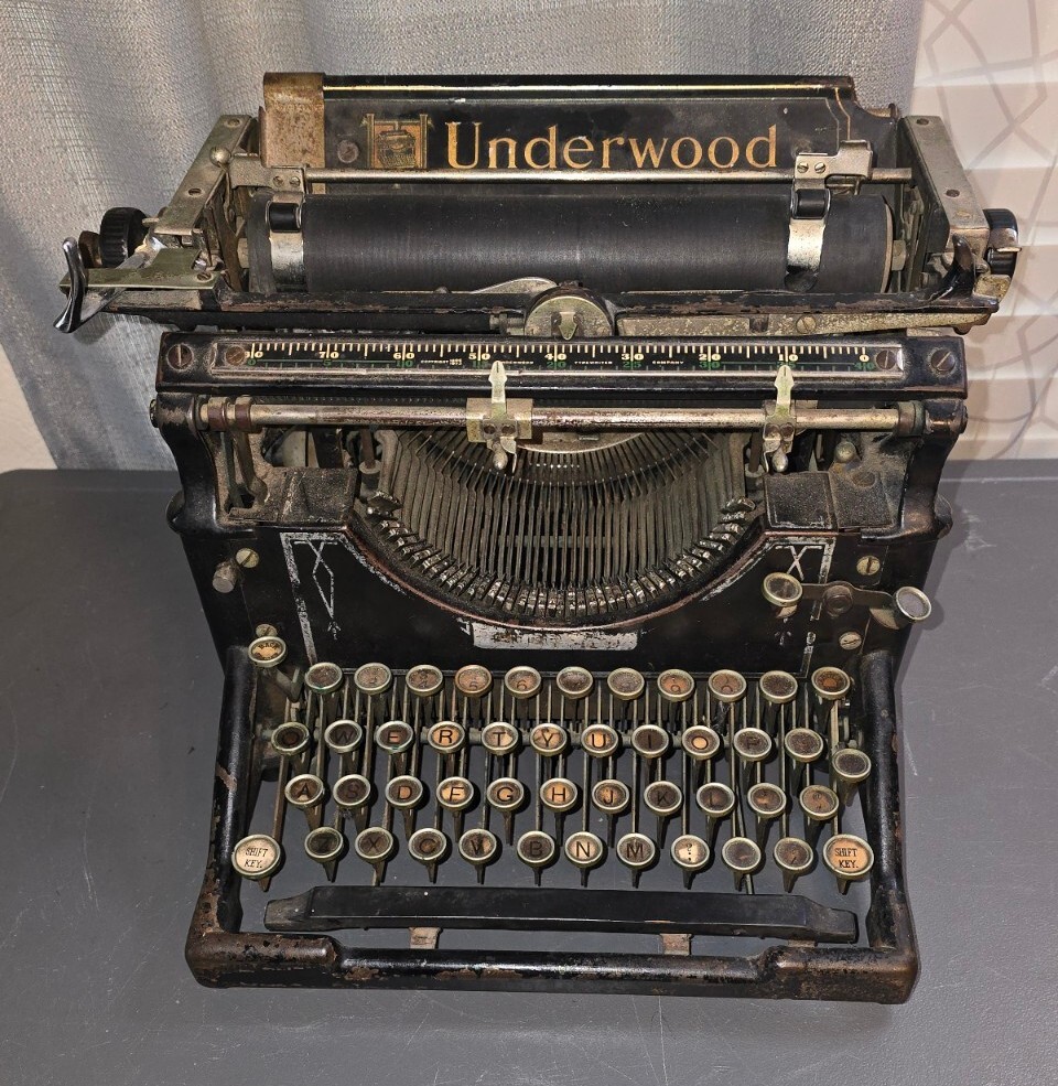 Antique Underwood No.5 Typewriter | eBay
