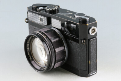 Canon 7 Original Black Paint + 50mm F/1.2 Lens #46294 E6 | eBay