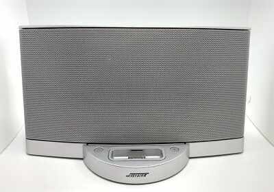 Bose SoundDock Series II Silver Speaker Apple 30 Pin No Remote or