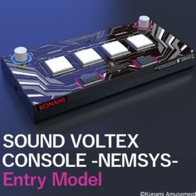 Konami SOUND VOLTEX CONSOLE NEMSYS Entry Model Japan NEW | eBay