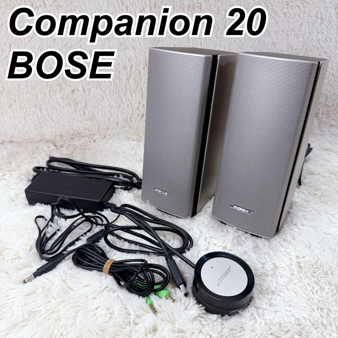 Bose Companion 20 Multimedia Speaker System Silver Working Used | eBay