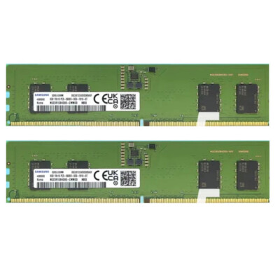 New Samsung 16GB 2X8GB DDR5 5600MHz PC5-44800 UDIMM Memory Ram