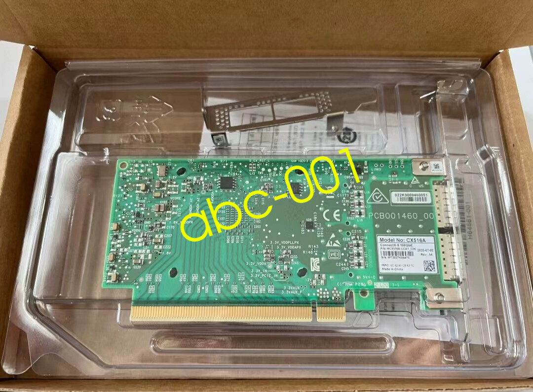 Mellanox ConnectX-5 CX516A Dual-Port 100GbE Network Adapter Card