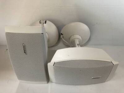 Bose FreeSpace DS 16S Loudspeaker Pair Confirmed Operation White