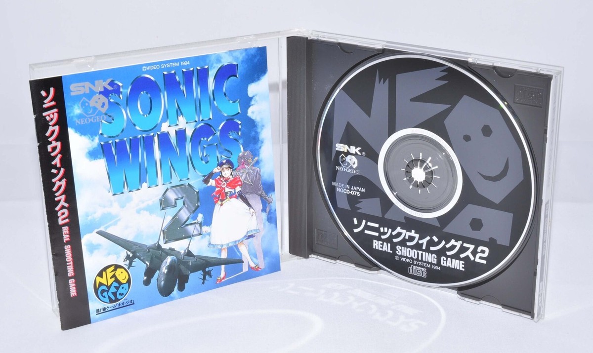 Sonic Wings 2 Aero Fighters 2 Neo Geo CD NCD SNK Neogeo CD | eBay