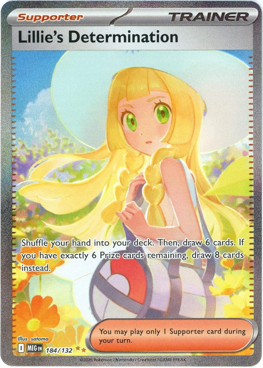 Lillie's Determination (Special Illustration Rare) 184/132 Pokemon