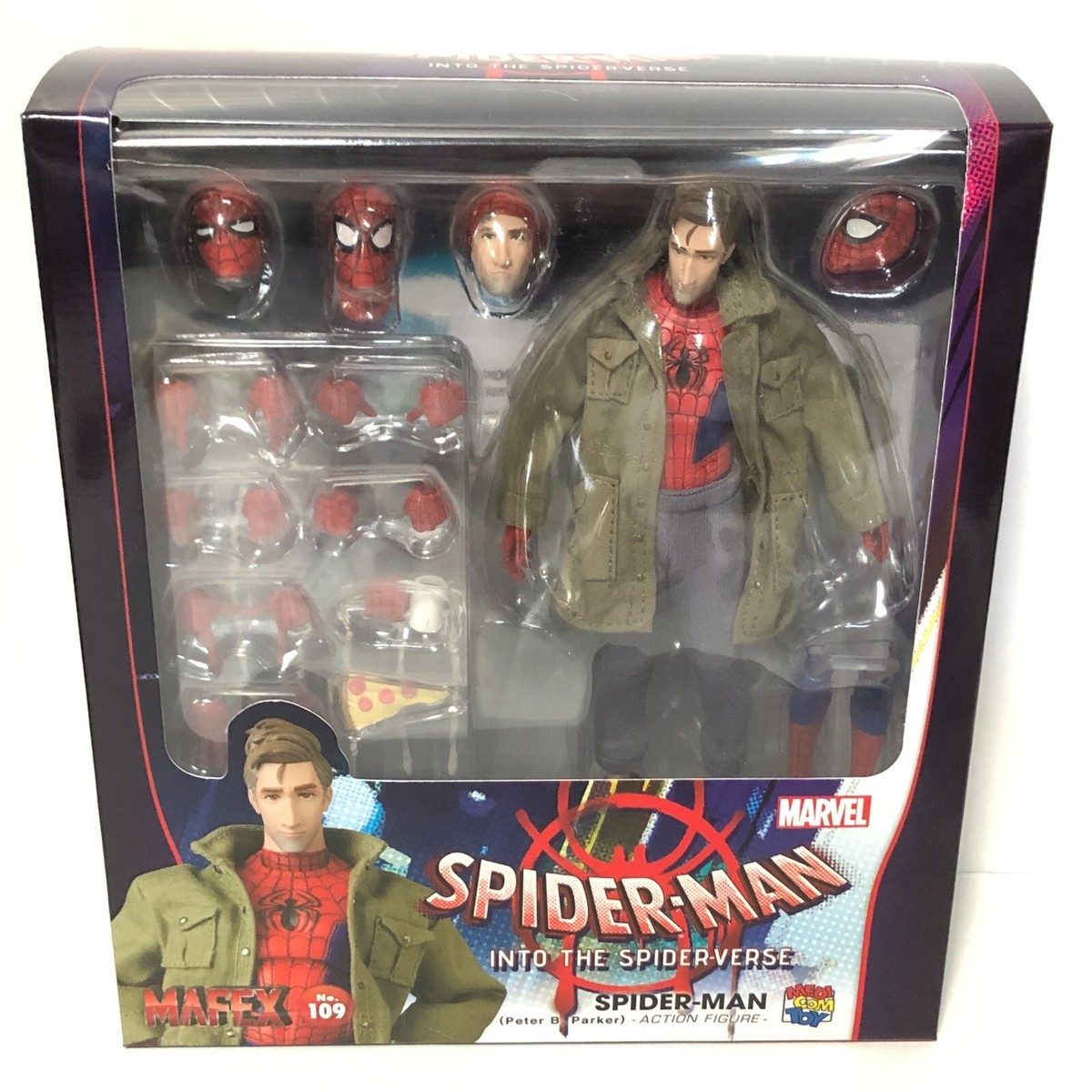 Medicom Mafex No.109 Peter B. Parker Spiderman Into The Spider
