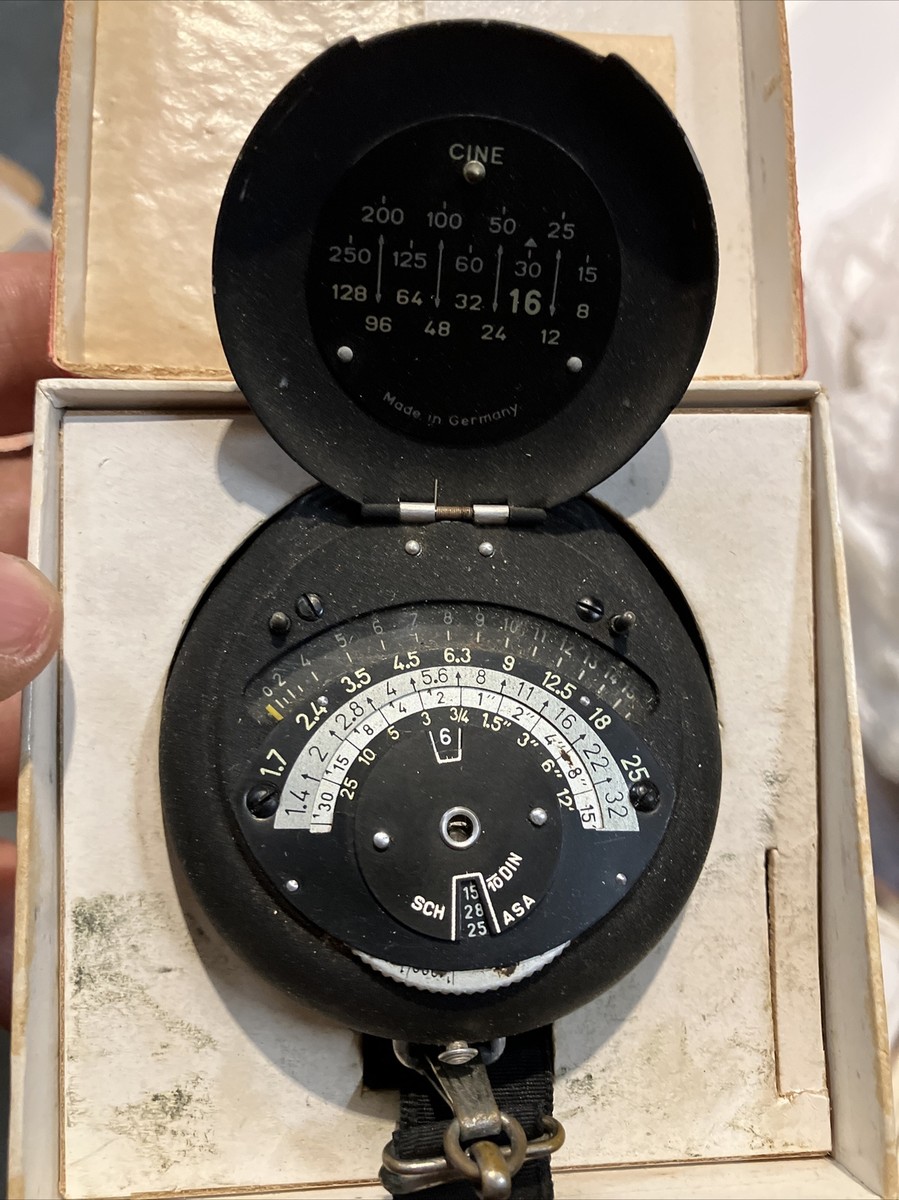 Vintage BERTRAM CHRONOS Exposure Light Meter Made in Germany | eBay