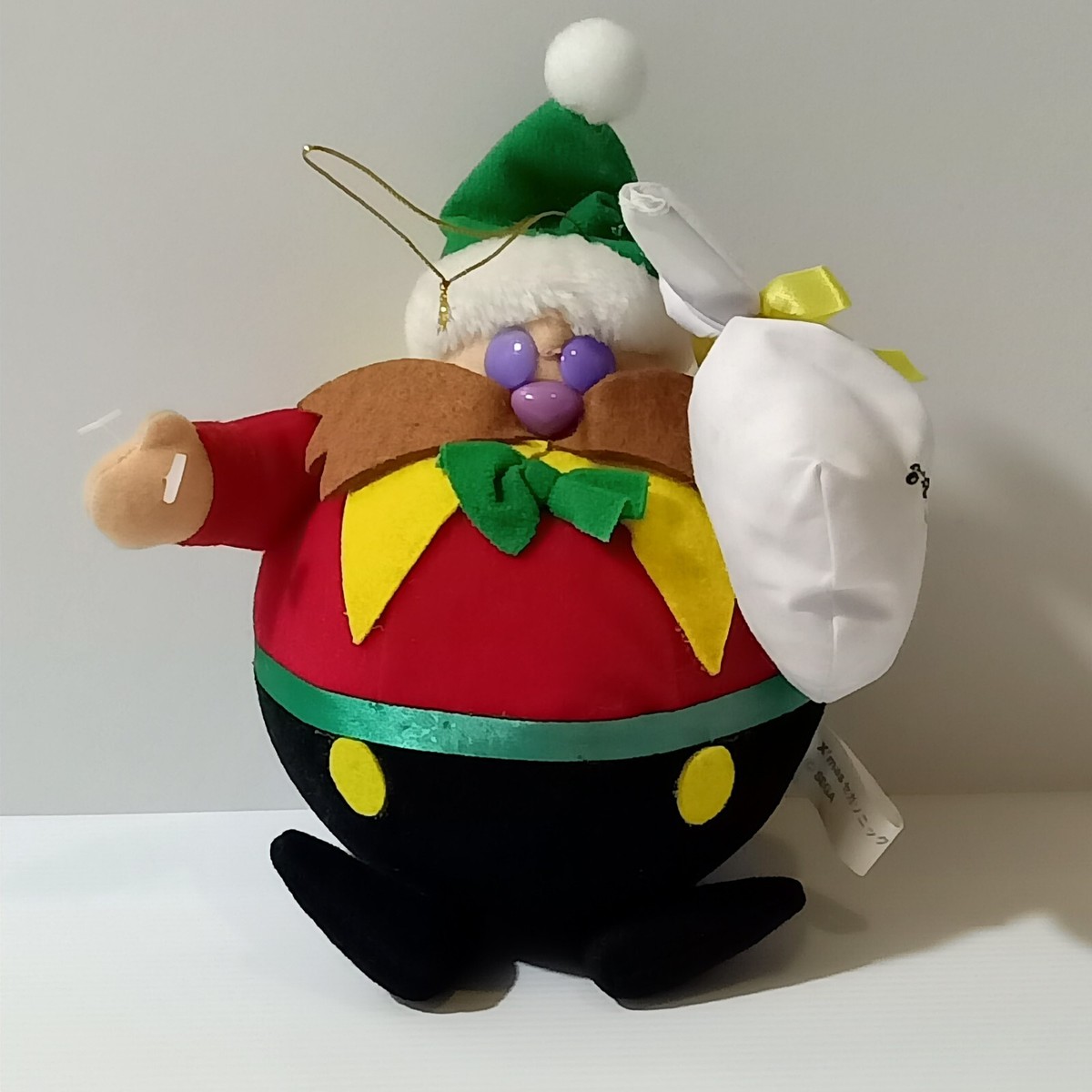 Sonic Dr Eggman Santa Christmas X'Mas 1994 SEGA Plush Toy Japan