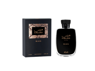 Rasasi Hawas Black for Him 100ml / 3.3 oz Eau De Parfum Spray