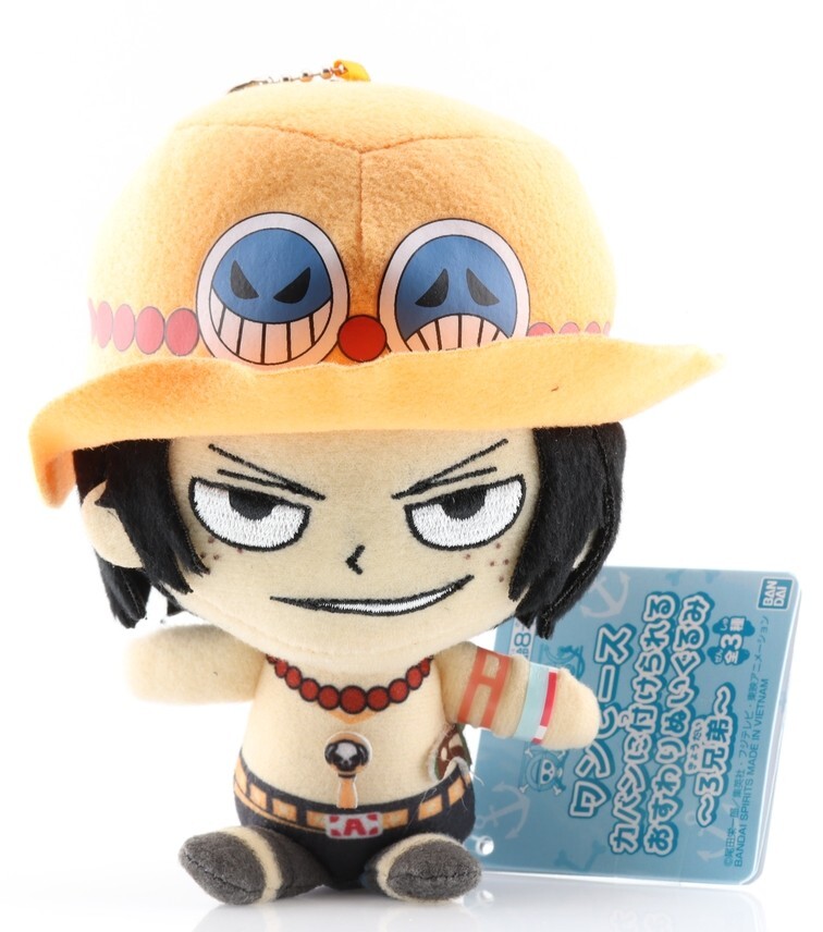 One Piece Plush Plushie Doll Portgas D. Ace Jaia Prize Bag