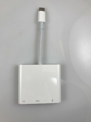 Original Apple USB-C to HDMI Digital AV Multiport Adapter USB