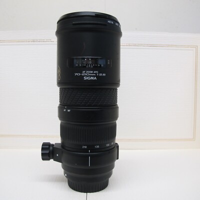 Sigma AF Zoom APO Lens 70-210mm F/2.8 | eBay