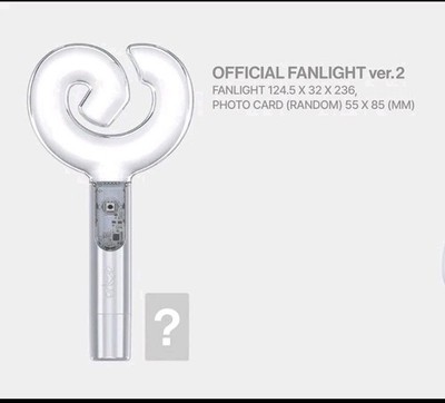 Aespa OFFICIAL FANLIGHT ver.2 ] CHEERING LIGHTSTICK FAN LIGHT+