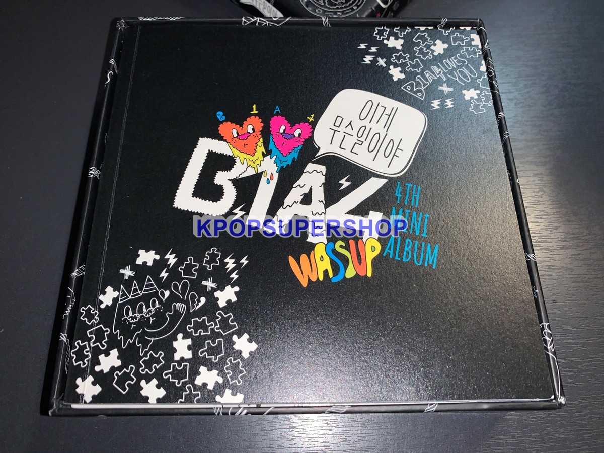 B1A4 4th Mini Album What's Going On CD Photobook Baro Stickers