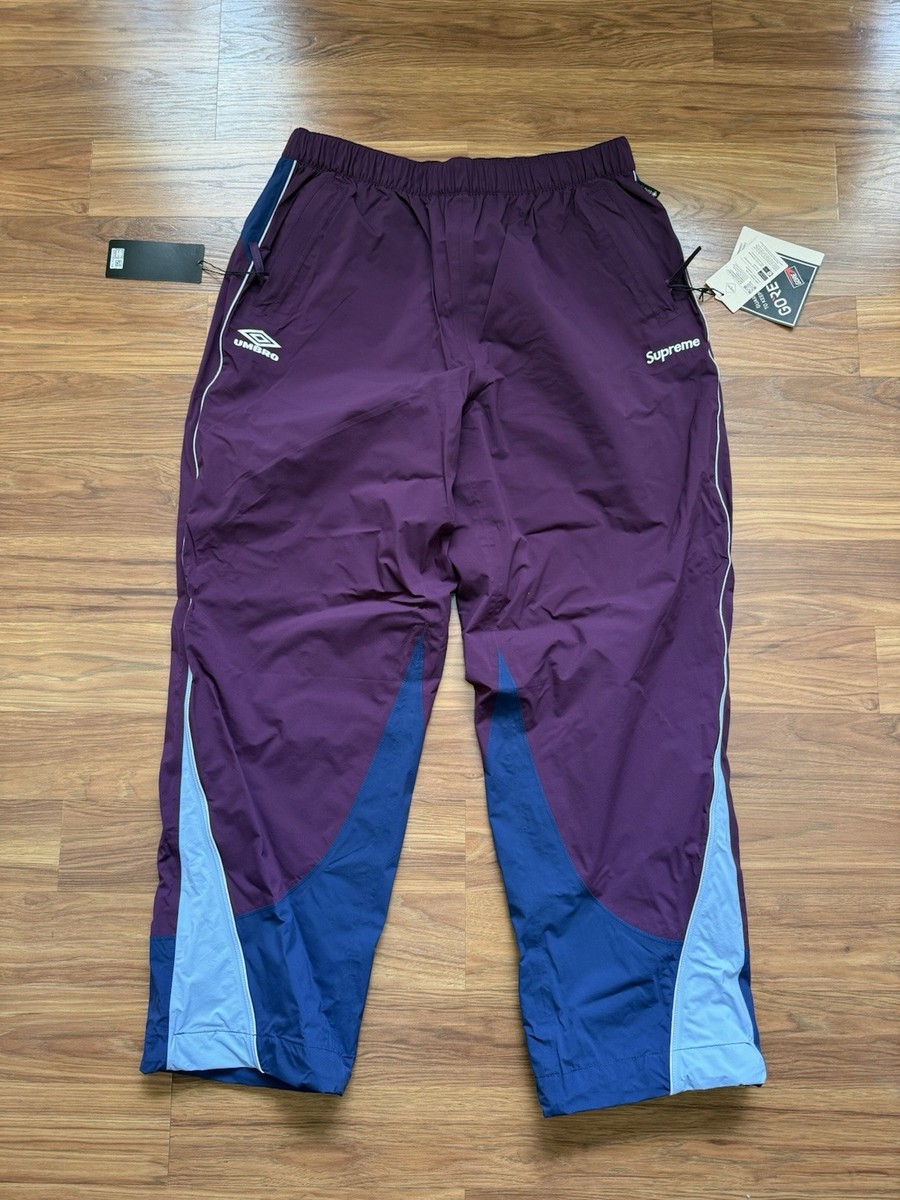 Supreme x Umbro GORE-TEX Track Pant Dark Purple XL | eBay