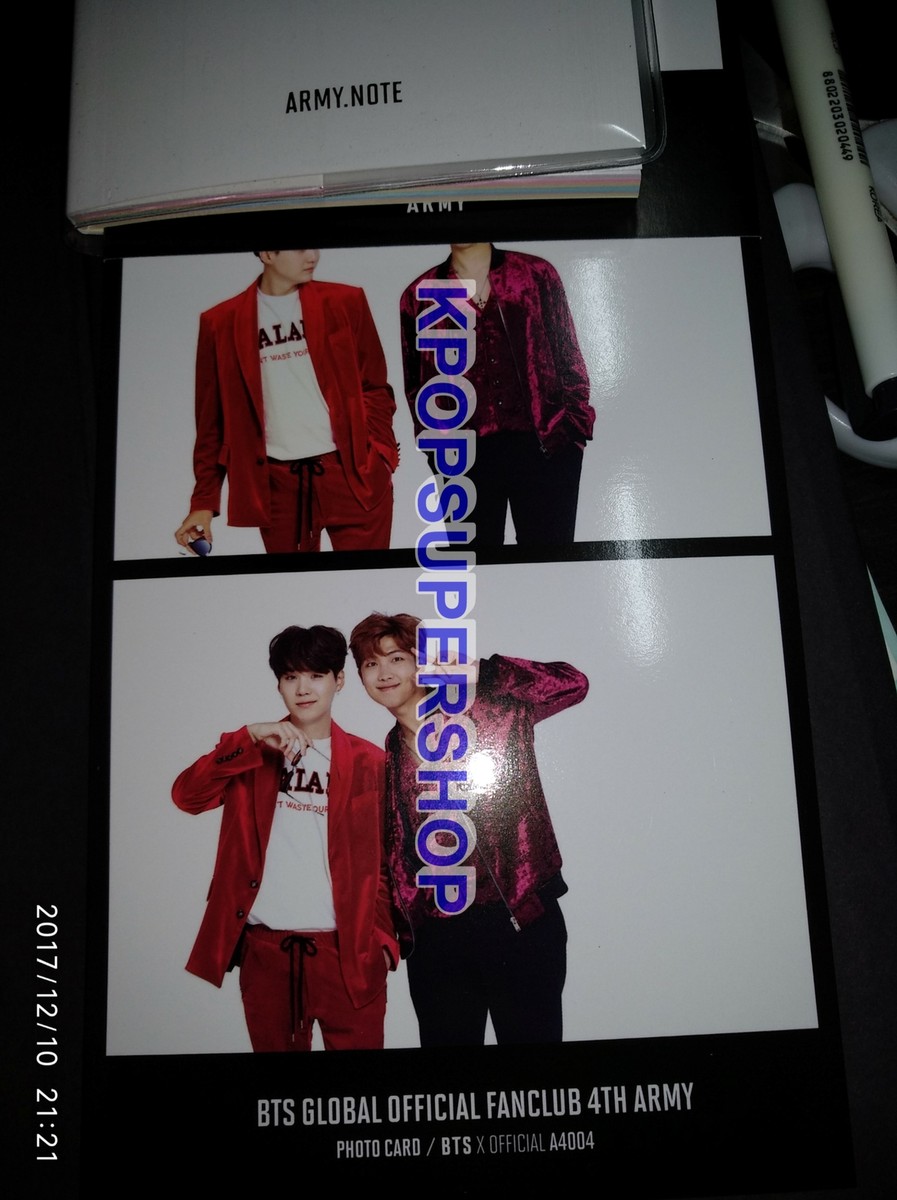 BTS Global Official Fan Club Merchandise 4th ARMY Kit New Rare OOP