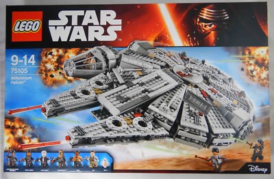 NEW LEGO Millennium Falcon 75105 Star Wars: Han Solo, Chewbacca