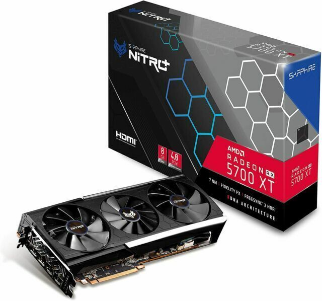 SAPPHIRE Radeon NITRO+ RX 5700 XT 8GB GDDR6 Graphics Card (11293