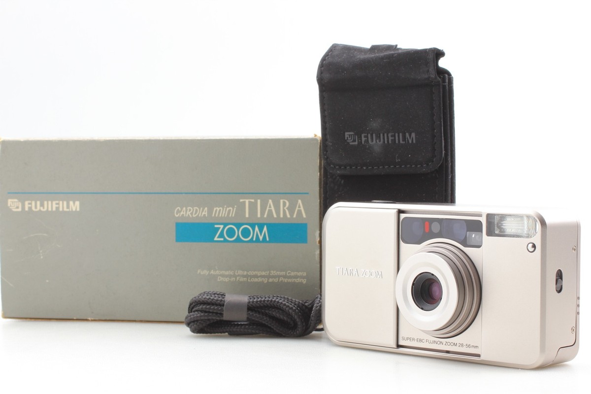 MINT in Box** Fujifilm Cardia mini Tiara Zoom Film Camera From