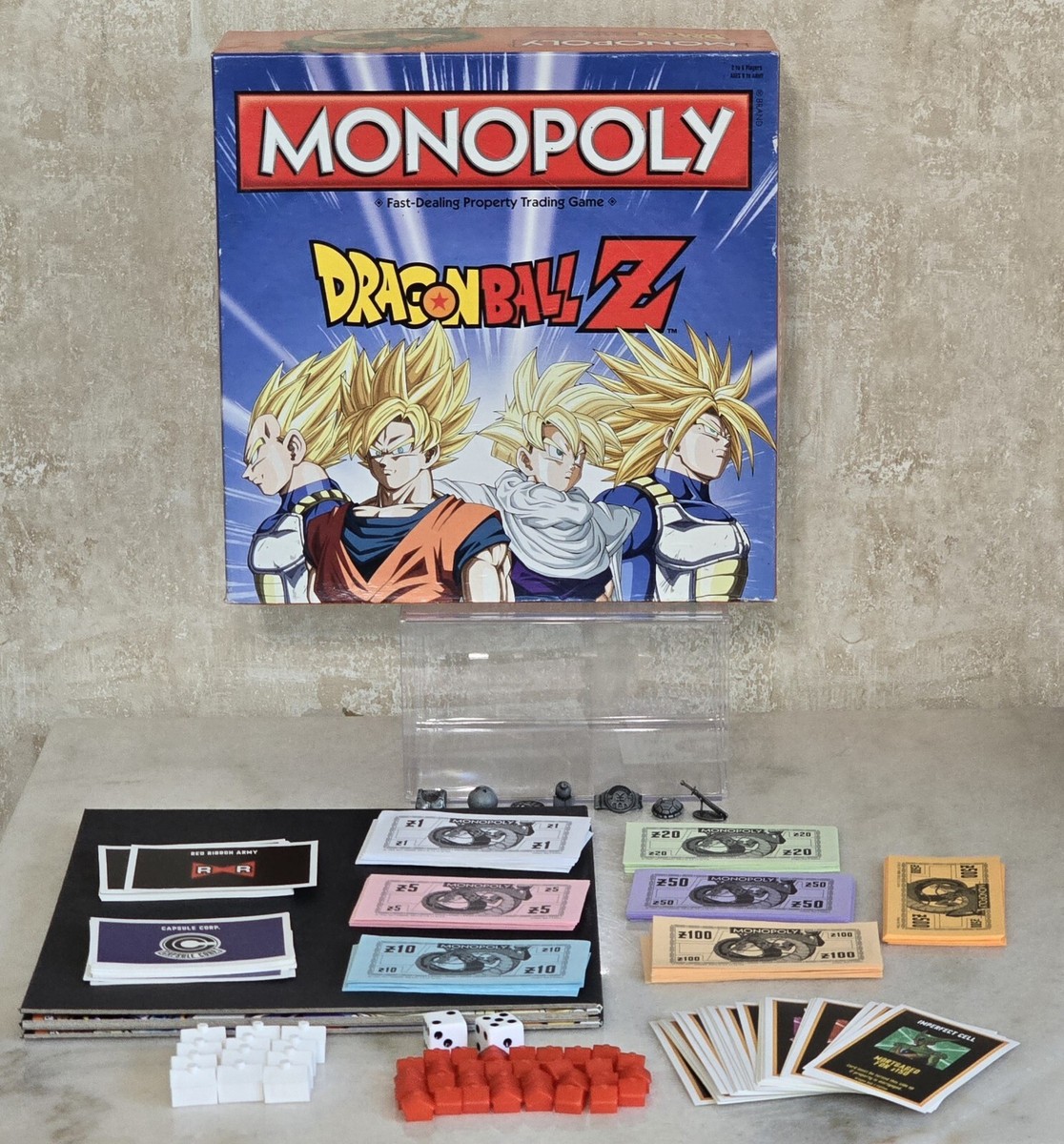Monopoly Board Game - Dragon Ball Z Edition Dragonball Goku | eBay