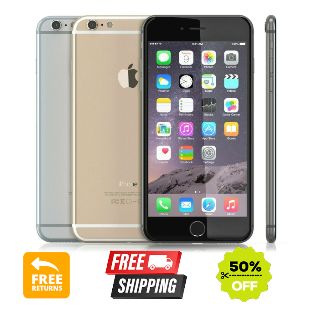 Apple iPhone 6+ Plus 16GB 64GB iOS Unlocked Verizon A1524/A1522 4G