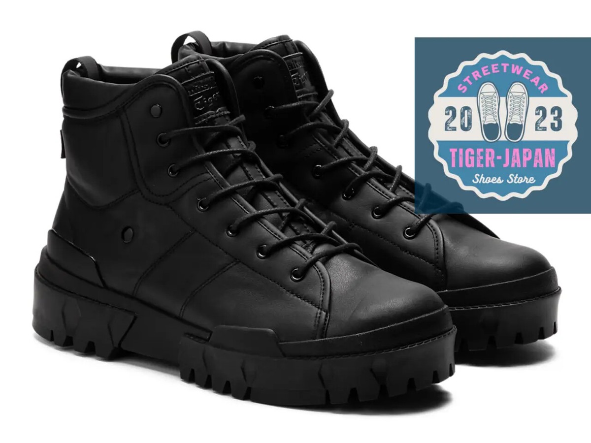Onitsuka Tiger HMR PEAK G-TX 1183B995 001 BLACK Unisex Boots Shoes