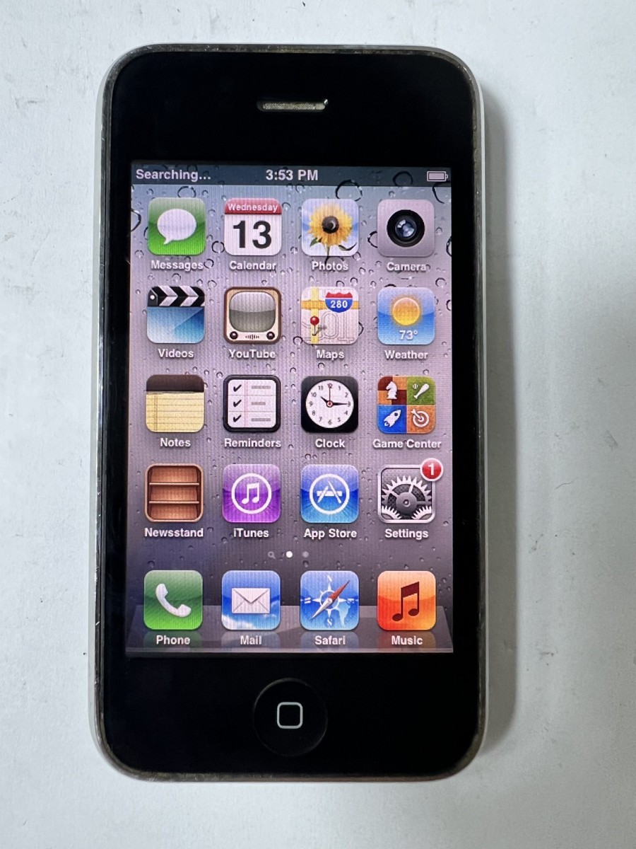 Apple iPhone 3GS 16GB Black AT&T MC135LL/A A1303 *RARE* iOS 5.0