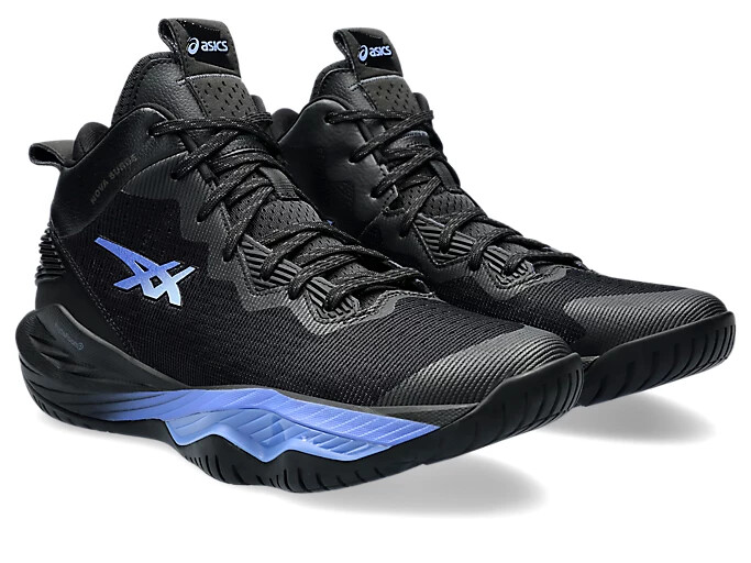 Asics Men's Basketball shoes Nova Surge 2 Black/Sapphire 1061A040