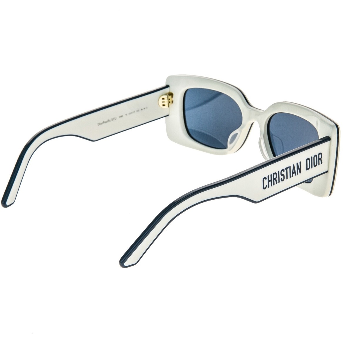 CHRISTIAN DIOR PACIFIC White Blue DIORPACIFIC S1U Rectangular