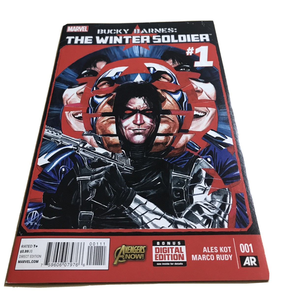 BUCKY BARNES THE WINTER SOLDIER #1 (-9.4) 001/2014 Marvel Comics